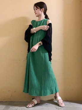 「COOLなこのコが仲間入り」｜「アイテム（その他）」を使った、marinaさん（レディース・158cm）の夏コーディネート