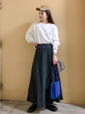 「サイドゴアブーツ」｜marinaさん（レディース・158cm）の夏コーディネート