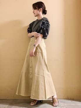 marinaさん（レディース・158cm）の夏コーディネート