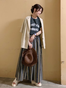 marinaさん（レディース・158cm）の春コーディネート