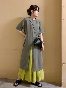 marinaさん（レディース・158cm）の夏コーディネート