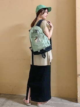 「アイテム（音楽/本・雑誌）」を使った、marinaさん（レディース・158cm）の夏コーディネート