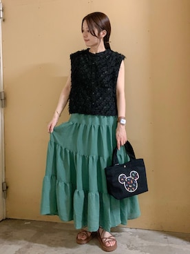 marinaさん（レディース・158cm）の夏コーディネート