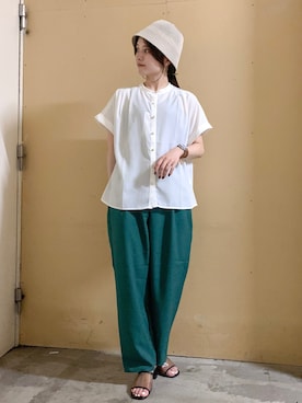 marinaさん（レディース・158cm）の夏コーディネート