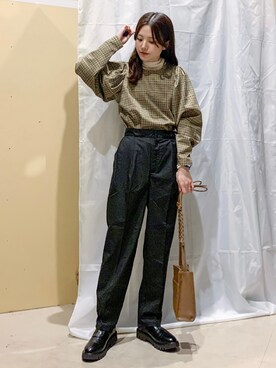 marinaさん（レディース・158cm）の秋コーディネート