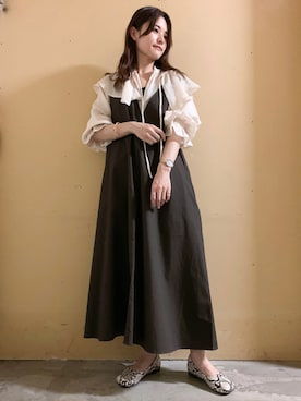 marinaさん（レディース・158cm）の秋コーディネート