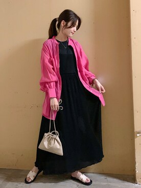 marinaさん（レディース・158cm）の夏コーディネート