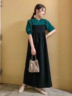 「アイテム（音楽/本・雑誌）」を使った、marinaさん（レディース・158cm）の夏コーディネート