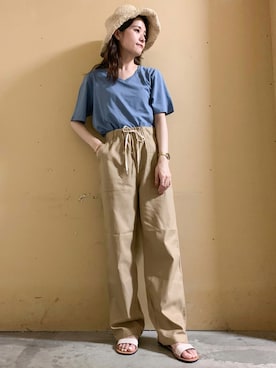 marinaさん（レディース・158cm）の夏コーディネート
