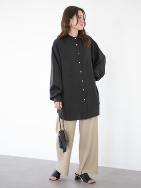 「アイテム（音楽/本・雑誌）」を使った、marinaさん（レディース・158cm）の春コーディネート