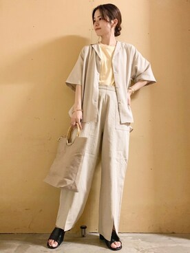 marinaさん（レディース・158cm）の夏コーディネート