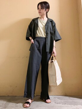 marinaさん（レディース・158cm）の夏コーディネート