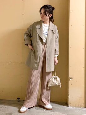 marinaさん（レディース・158cm）の春コーディネート