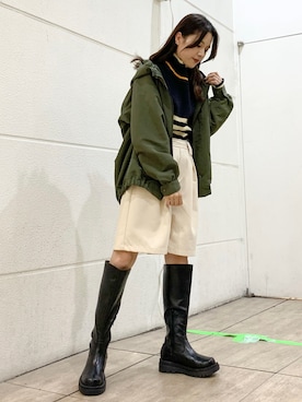 marinaさん（レディース・158cm）の秋コーディネート