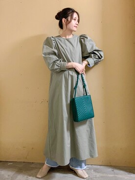 「アイテム（音楽/本・雑誌）」を使った、marinaさん（レディース・158cm）の夏コーディネート