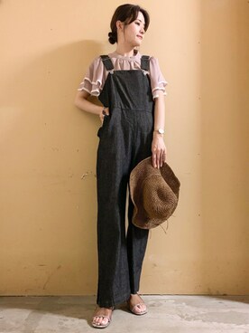 marinaさん（レディース・158cm）の夏コーディネート