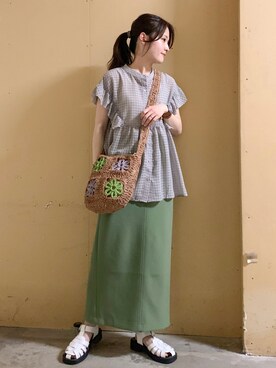 marinaさん（レディース・158cm）の春コーディネート