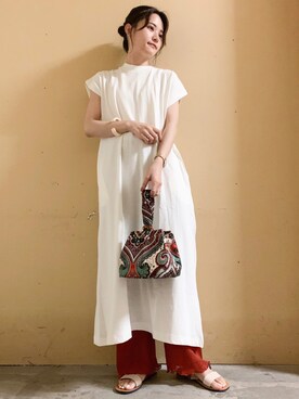 marinaさん（レディース・158cm）の夏コーディネート