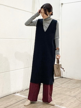 marinaさん（レディース・158cm）の秋コーディネート