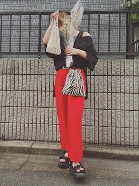 「いいね返し」｜つんさん（レディース・154cm）の夏コーディネート