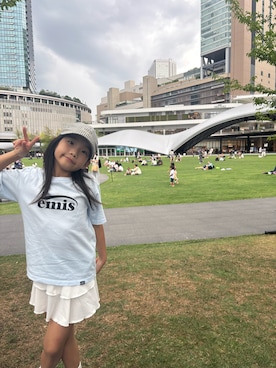 「EMIS（イミス）のアイテム」を使った、krmamaさん（キッズ・120cm）の秋コーディネート