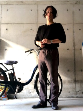 「ITTI（イッチ）のアイテム（シューズ）」を使った、じょりたんさん（メンズ・168cm）の秋コーディネート