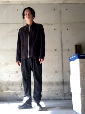 「DISCOVERED（ディスカバード）のアイテム（ジャケット/アウター）」を使った、じょりたんさん（メンズ・168cm）の秋コーディネート