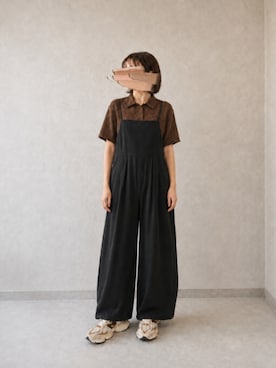 「NOAHL（ノアル）のアイテム」を使った、え り かさん（レディース・152cm）の夏コーディネート