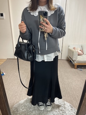 「A Day in the Life （アデイインザライフ）のアイテム」を使った、ayuさん（レディース・162cm）の冬コーディネート