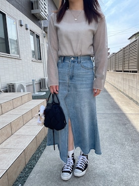 ayuさん（レディース・162cm）の春コーディネート