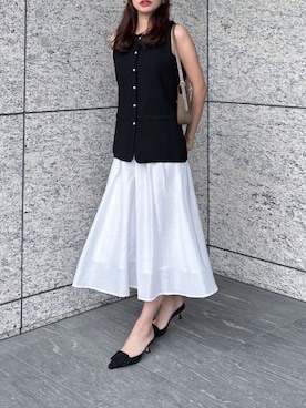 「H&M（エイチ・アンド・エム）のアイテム」を使った、erikoさん（レディース・152cm）の夏コーディネート
