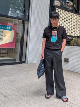 H.S@yonoiさん（メンズ・175cm）の夏コーディネート