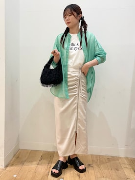 かんちゃんさん（レディース・163cm）の春コーディネート