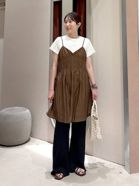 maruさん（レディース・160cm）の夏コーディネート