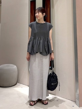 maruさん（レディース・160cm）の夏コーディネート
