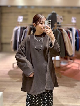 「アイテム（アクセサリー）」を使った、maruさん（レディース・160cm・30代）の秋コーディネート