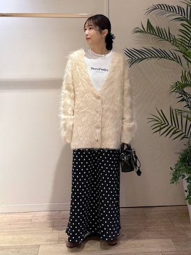 「アイテム（バレッタ/ヘアクリップ）」を使った、maruさん（レディース・160cm・20代）の秋コーディネート