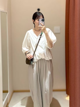maruさん(レディース・160cm)の夏コーディネート