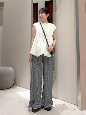 maruさん（レディース・160cm）の夏コーディネート