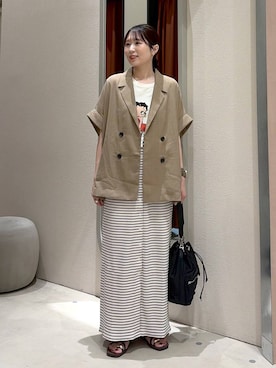 maruさん(レディース・160cm)の夏コーディネート
