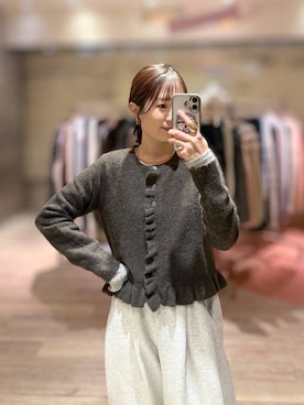 「アイテム（スウェットパンツ）」を使った、maruさん（レディース・160cm・30代）の冬コーディネート