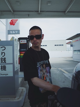 「GUCCI（グッチ）のアイテム」を使った、mot♂さん（メンズ・171cm）の夏コーディネート
