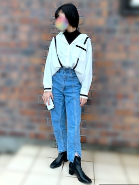 chitaroさん（レディース・154cm）の冬コーディネート