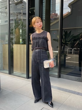 「シルバー」｜「アイテム（その他）」を使った、ike_lemageさん（レディース・164cm）の夏コーディネート