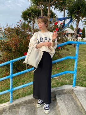「BLANC..（ブラン）のアイテム」を使った、ike_lemageさん（レディース・164cm）の春コーディネート