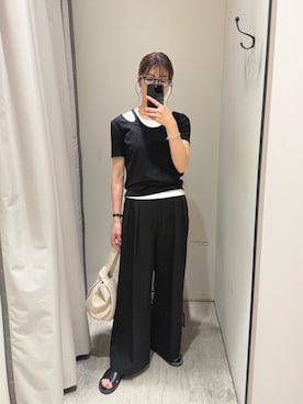 「CAPRICIEUX LE'MAGE（カプリシューレマージュ）のアイテム（ハンドバッグ）」を使った、ike_lemageさん（レディース・164cm）の夏コーディネート