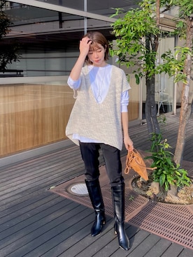 ike_lemageさん（レディース・164cm）の秋コーディネート