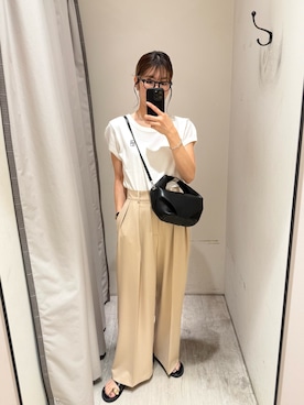 ike_lemageさん（骨格ナチュラル・レディース・164cm）の夏コーディネート