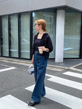 「シルバー」｜「アイテム（その他）」を使った、ike_lemageさん（レディース・164cm）の夏コーディネート