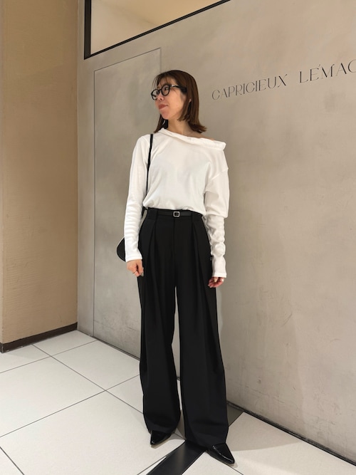 セール】〈C.L〉レザーベルト付変形タックパンツ（その他パンツ